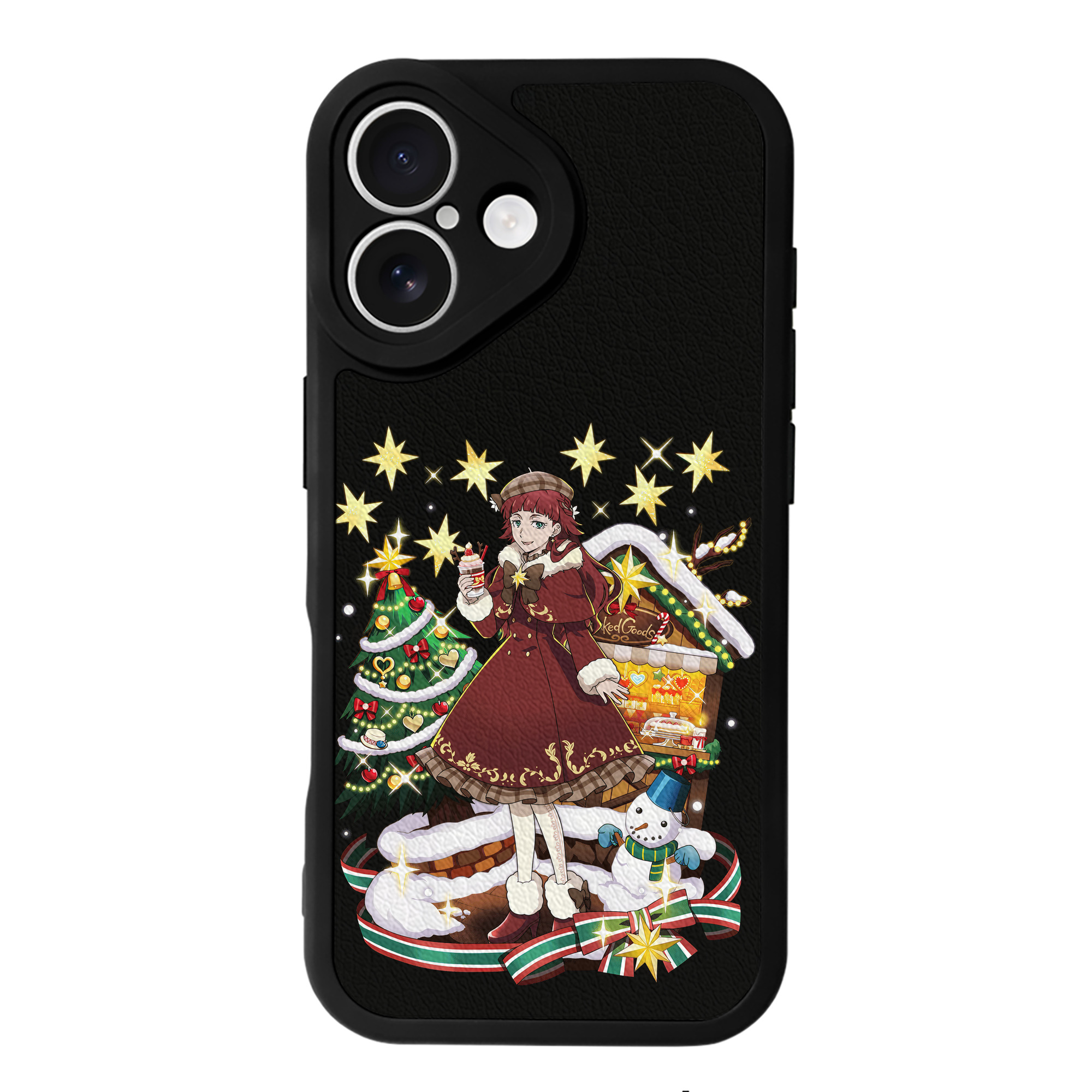 （画像用） 文豪ストレイドッグス Bungo Stray Dogs 【iPhone 16シリーズ対応】シリコンスマホケース（レザー調） 材質：シリコン